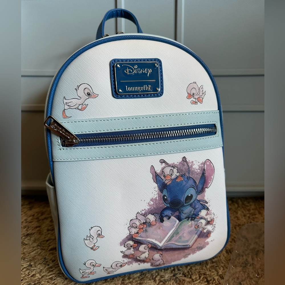 Classic Loungefly Disney Lilo and Stitch Ugly Ducklings Backpack